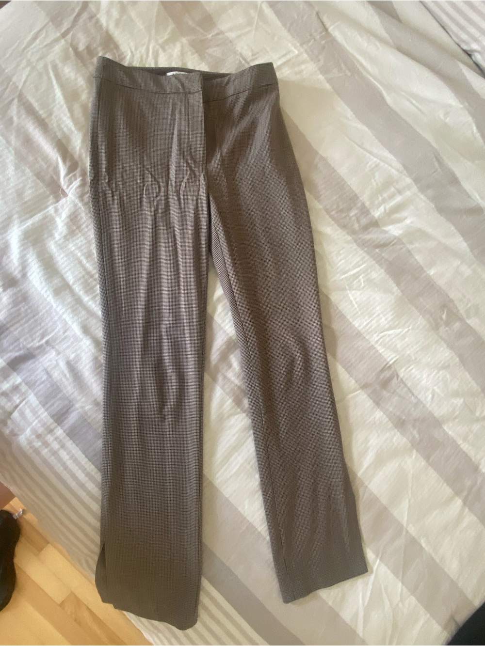 Babaton Taupe Boot Cut Pull-On Pants